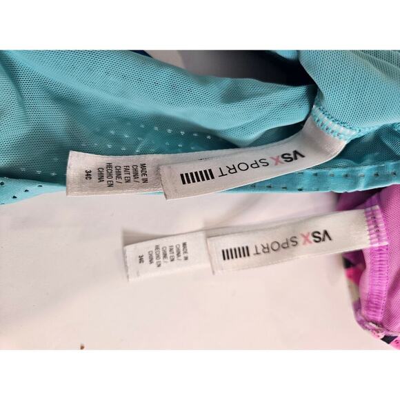 Victoria's Secret Sports Bra Medium Support Lightweight Wireless Breathable 34C - Picture 3 of 5